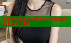 美国萝莉岛案华人揭秘平台 揭露名单真相与权力黑幕