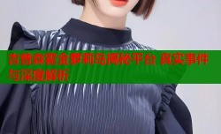 吉普森霍金萝莉岛揭秘平台 真实事件与深度解析