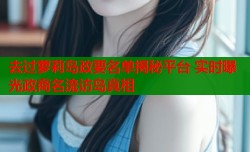 去过萝莉岛政要名单揭秘平台 实时曝光政商名流访岛真相