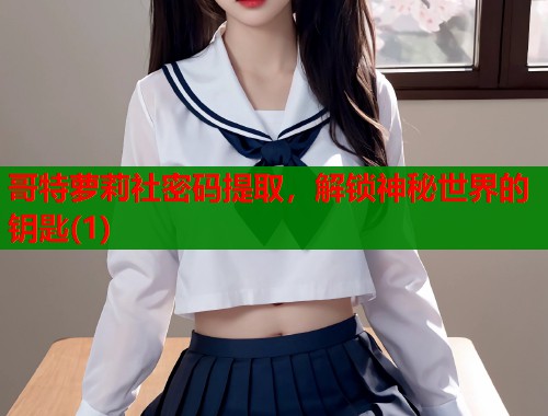 哥特萝莉社密码提取，解锁神秘世界的钥匙(1)  第1张