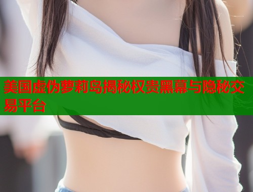 美国虚伪萝莉岛揭秘权贵黑幕与隐秘交易平台  第1张